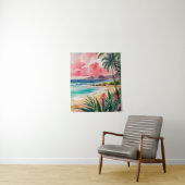 砂地のつま先 タペストリー (インサイチュ)