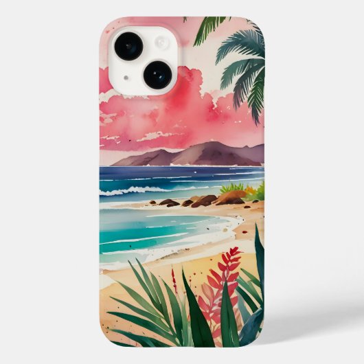 砂地のつま先 Case-Mate iPhoneケース (裏面)