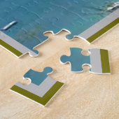 砂地 – Anguilla - ジグソーパズル (側面)