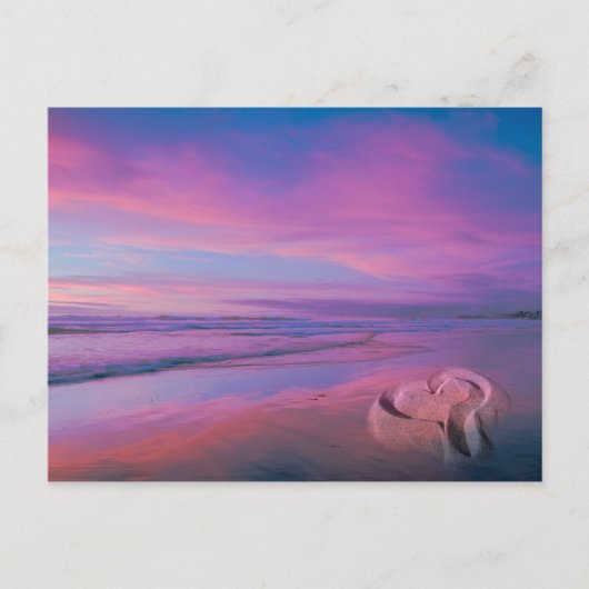 砂城の愛 ポストカード (正面)