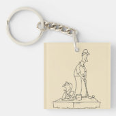 砂場 キーホルダー (正面)