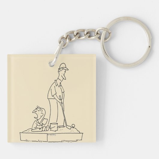 砂場 キーホルダー (裏面)