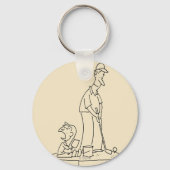 砂場 キーホルダー (正面)