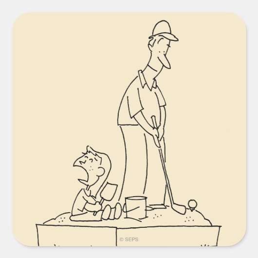 砂場 スクエアシール (正面)