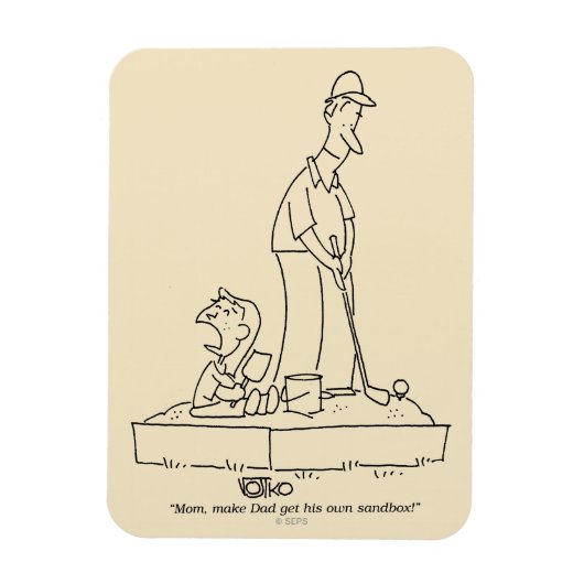 砂場 マグネット (縦)