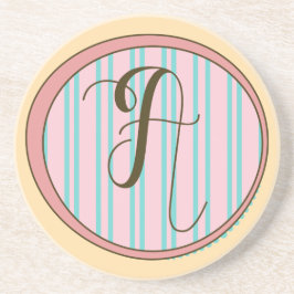 砂岩のコースターをモノグラム化する コースター