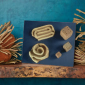 砂岩のサイコロとテラコッタ迷路ゲーム,ハラッパ, フォトプラーク (側面)