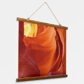 砂岩のフォーメーションPariaキャニオンアリゾナ 吊り下げ型タペストリー (傾斜あり)