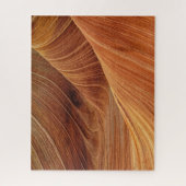 砂岩の岩層 ジグソーパズル (縦)