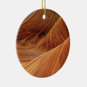 砂岩の岩層 セラミックオーナメント (右)