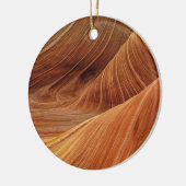 砂岩の岩層 セラミックオーナメント (左)