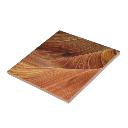 砂岩の岩層 タイル (側面)