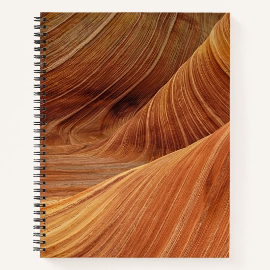 砂岩の岩層 ノートブック (正面)