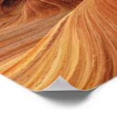 砂岩の岩層 ポスター (角)