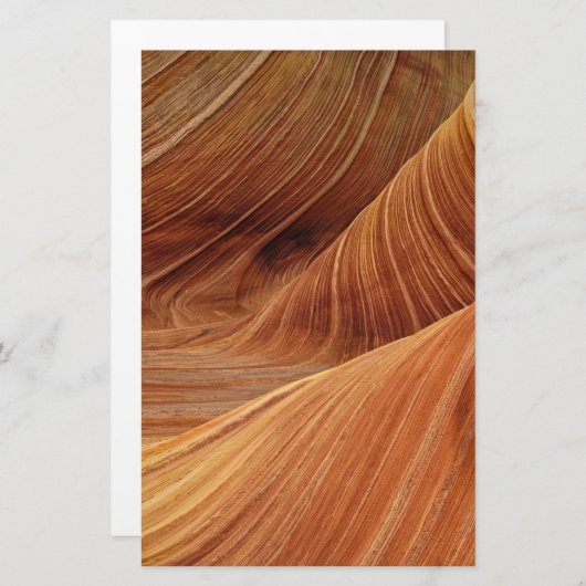 砂岩の岩層 便箋 (正面/裏面)