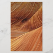 砂岩の岩層 便箋 (正面)