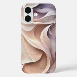 砂岩の渦巻き電話ケース iPhone 16ケース