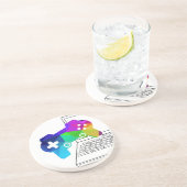 砂岩ゲーミングコースター コースター (側面)