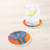 砂岩コースターのカラフルな象 コースター (側面)