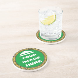 砂岩コースターパーソナライズされた- – イメージの追加/文字 コースター