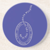 砂岩コースター内の女神を解放