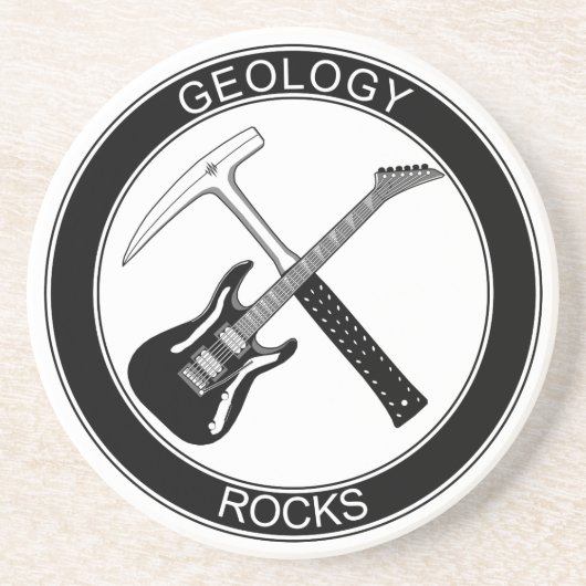 砂岩コースター地質学岩石 コースター (正面)