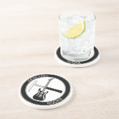 砂岩コースター地質学岩石 コースター (側面)