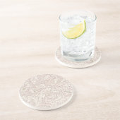 砂岩コースター:ウィリアム・モリス:フローラデザイン コースター (側面)