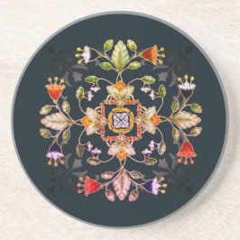 砂岩コースター フィオリ ダーク コースター