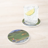 砂岩コースター：春テーマ コースター (側面)