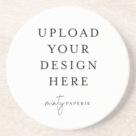 砂岩コースター – 自分で実行 コースター (正面)