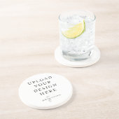 砂岩コースター – 自分で実行 コースター (側面)