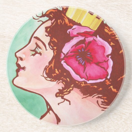 砂岩コースター- Ozma コースター (正面)