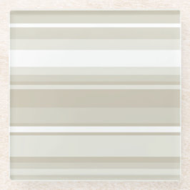 砂岩ストライプ ガラスコースター