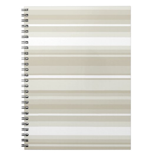 砂岩ストライプ ノートブック (正面)