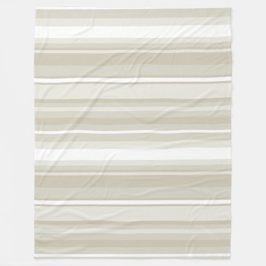 砂岩ストライプ フリースブランケット (正面)