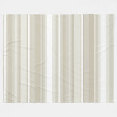 砂岩ストライプ フリースブランケット (正面(横))