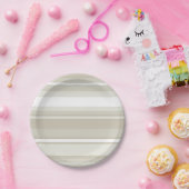 砂岩ストライプ ペーパープレート (パーティー)