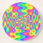 砂岩ドサイケデリックリンクコースター コースター (正面)