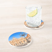 砂岩ドリンクコースターバチカン コースター (側面)