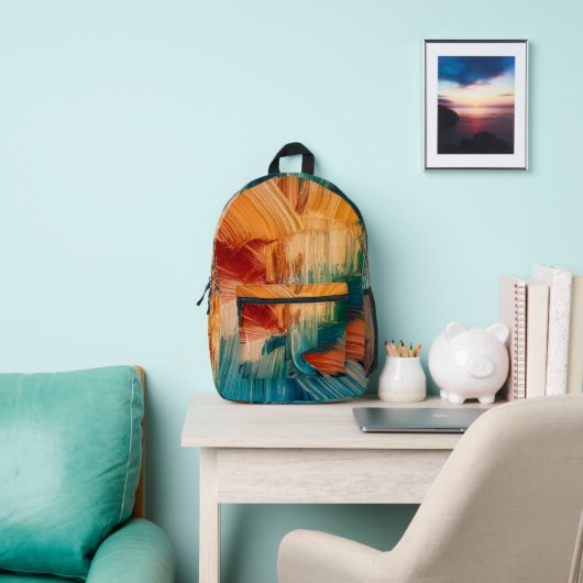 砂岩バックパック プリントバックパック (インサイチュ)