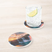 砂岩パーソナライズされたコースター魅惑のレルム コースター (側面)