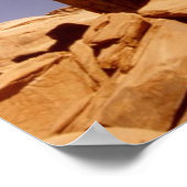 砂岩ピナクル ポスター (角)