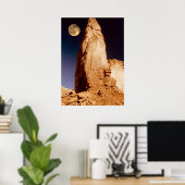 砂岩ピナクル ポスター (ホームオフィス)