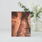 砂岩自然写真 シーズンポストカード (スタンド正面)