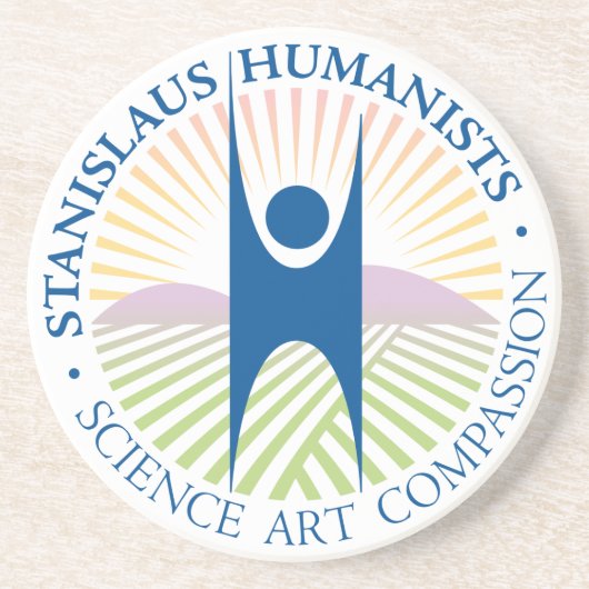 砂岩飲み物のコースター コースター (正面)