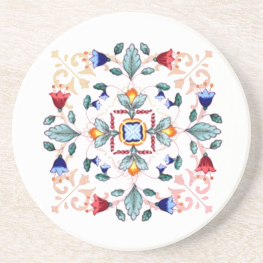 砂岩 バーコースター - フィオリ ライト コースター (正面)