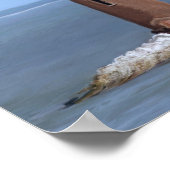 砂島灯台 ポスター (角)