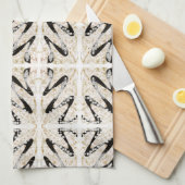 砂嵐 キッチンタオル (四つ折り)