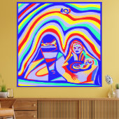 砂嵐 キャンバスプリント (インサイチュ (リビング))